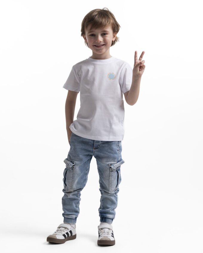 POSITIVE VIBES Camiseta icónica Unisex - Imagen 3