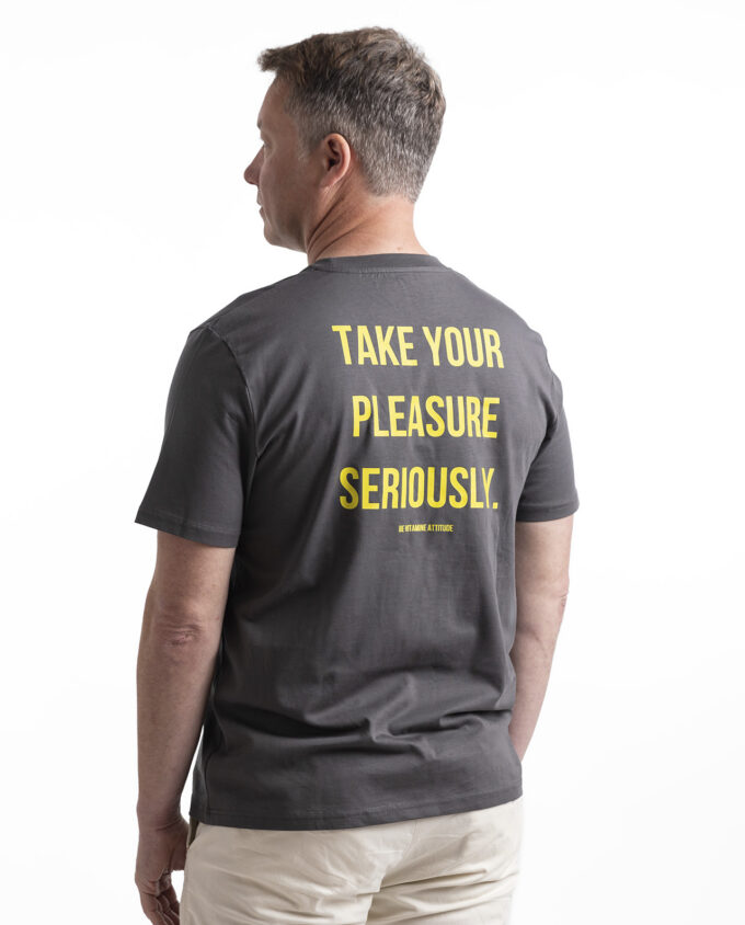FRASE TAKE Camiseta icónica Unisex