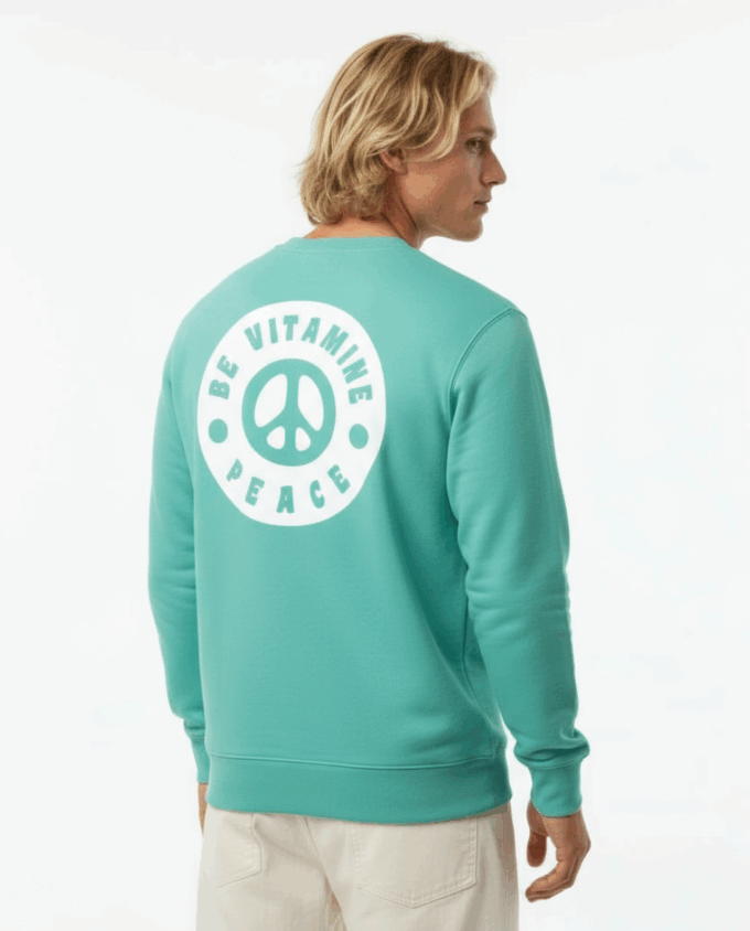 SUDADERA "PEACE" FRAICHE PECHE - Imagen 5