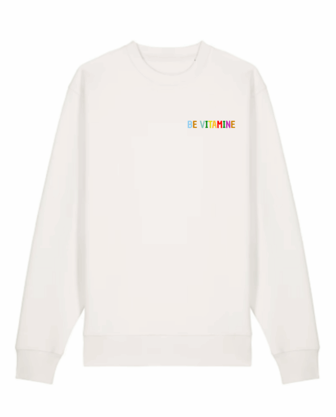 BE HAPPY OFF WHITE